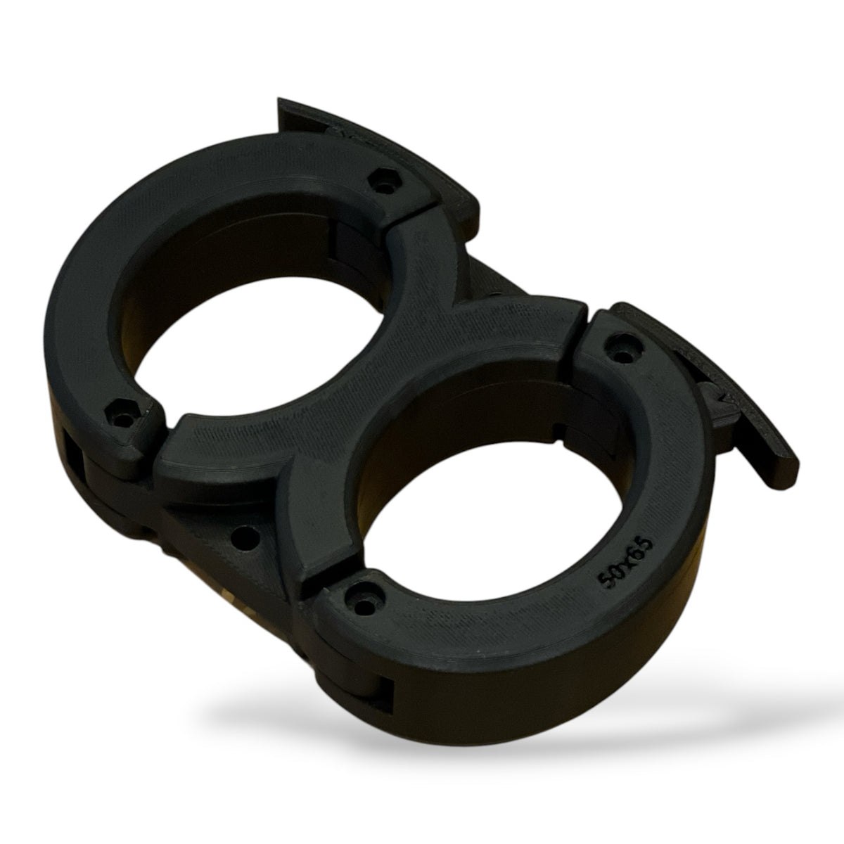 SnapCuffs – Schnellverschluss-Handfesseln für Bondage · 50 x 65 / Schwarz / 35 mm
